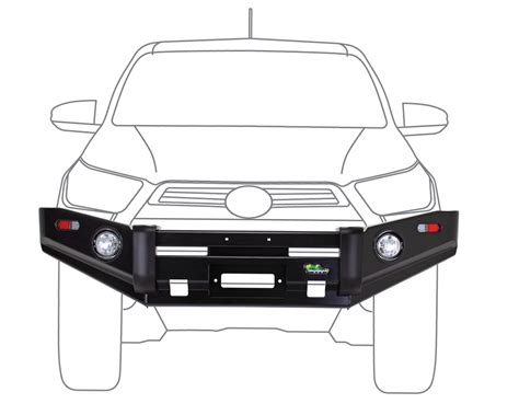 Ironman ProGuard Bull bar for Toyota Hilux N80 08/2020 to 2022.